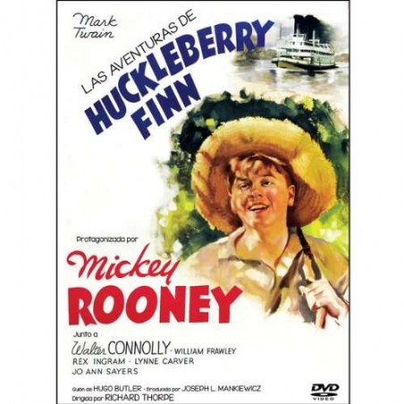 Las Aventuras De Huckleberry Finn (The Adventures Of Huckleberry Finn) (1939) * * * Region 2 * * * Spanish Edition * * *