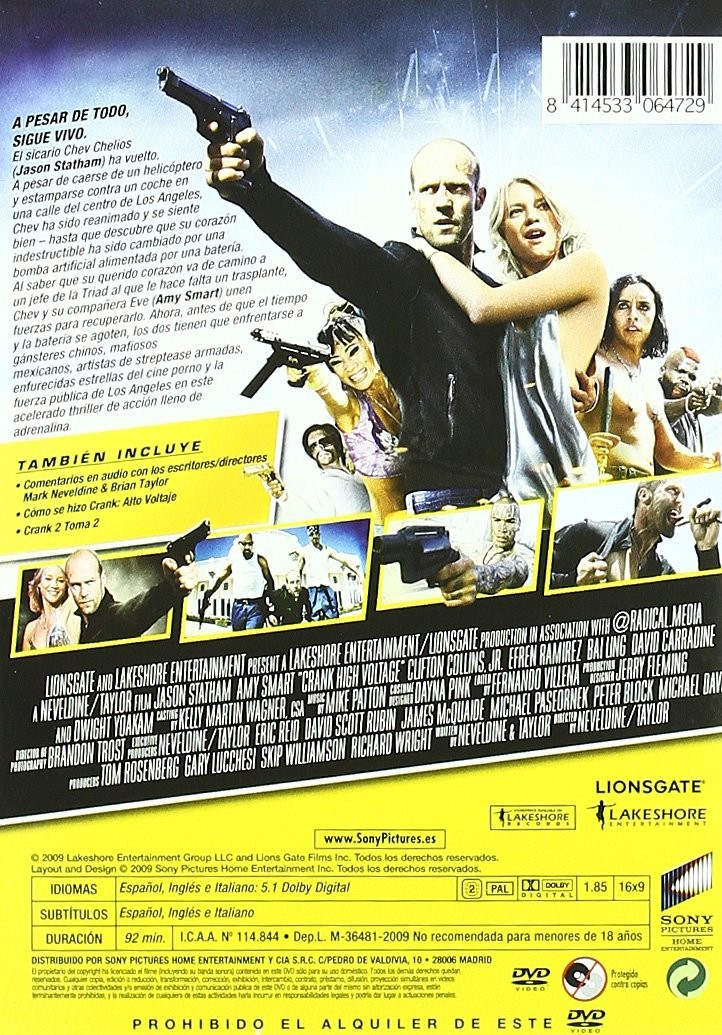 Crank: High Voltage [DVD]