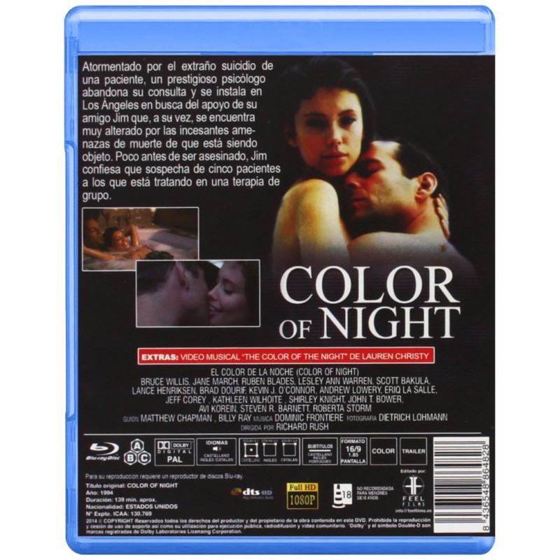 Color Of Night [BLU_RAY]