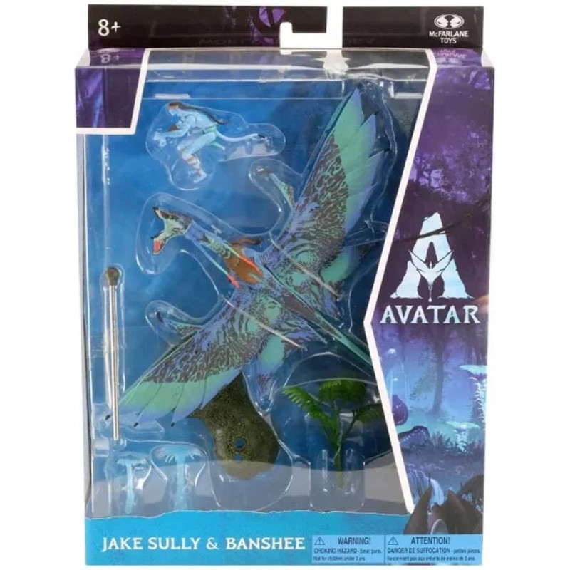 Figuras Jake Sully y Banshee Dragón de Pandora Avatar Articuladas