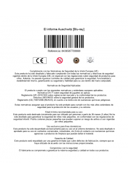 El informe Auschwitz [Blu-ray]