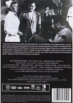 Panico en las Calles DVD 1950 Panic in the Streets