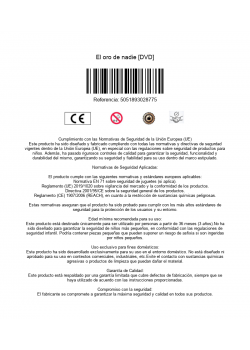 El oro de nadie [DVD]