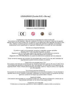 LENINGRADO [Combo DVD + Blu-ray]