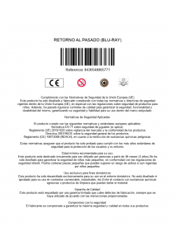 RETORNO AL PASADO (BLU-RAY)