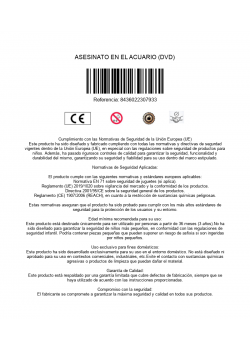 ASESINATO EN EL ACUARIO (DVD)