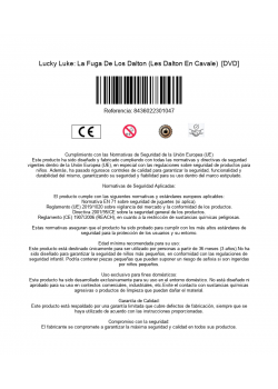 Lucky Luke: La Fuga De Los Dalton (Les Dalton En Cavale)  [DVD]