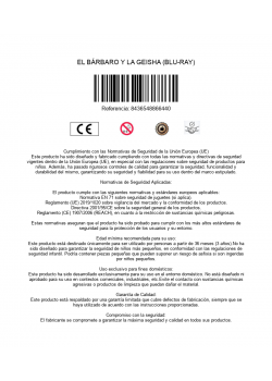 EL BÁRBARO Y LA GEISHA (BLU-RAY)