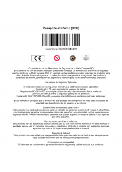 Pasaporte al Infierno [DVD]