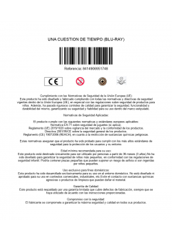 UNA CUESTION DE TIEMPO (BLU-RAY)