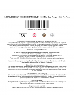 The Best Things In Life Are Free [DVD]
