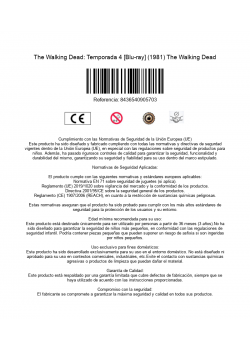 The Walking Dead: Temporada 4 [Blu-ray] (1981) The Walking Dead