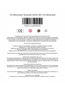 The Walking Dead: Temporada 4 [DVD] (1981) The Walking Dead