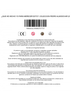 ¿QUE HE HECHO YO PARA MERECER ESTO?: COLECCION PEDRO ALMODOVAR (D