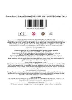 Donkey Punch: Juegos Mortales [DVD] (1981,1984,1989,2008) Donkey Punch