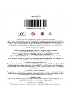 Invicto [DVD]