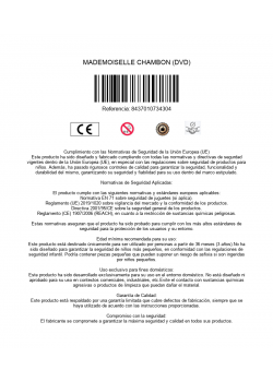 MADEMOISELLE CHAMBON (DVD)