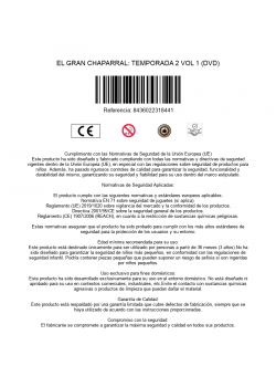 EL GRAN CHAPARRAL: TEMPORADA 2 VOL 1 (DVD)