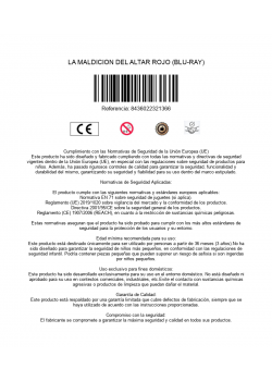 LA MALDICION DEL ALTAR ROJO (BLU-RAY)