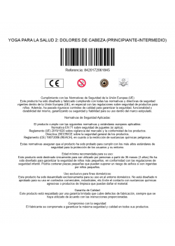 Yoga Para La Salud 2: Dolores De Cabeza [DVD]