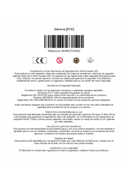 Genova [DVD]