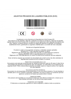 ASUNTOS PRIVADOS EN LUGARES PÚBLICOS (DVD)