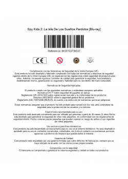 Spy Kids 2: La Isla De Los Sueños Perdidos [Blu-ray]