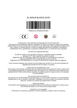 El Monje Blanco [DVD]