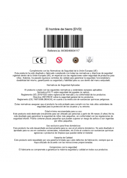 El hombre de hierro [DVD]