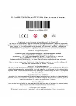 EL CORREDOR DE LA MUERTE 1996 Killer: A Journal of Murder
