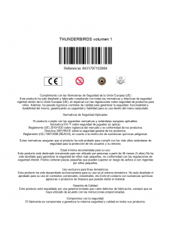 THUNDERBIRDS volumen 1