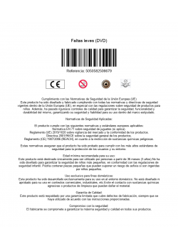 Faltas leves (DVD)