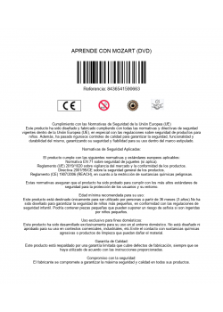Aprende Con Mozart [DVD]