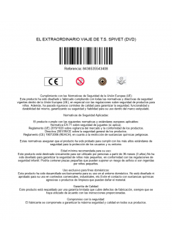 EL EXTRAORDINARIO VIAJE DE T.S. SPIVET (DVD)