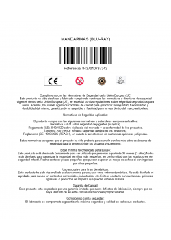 MANDARINAS (BLU-RAY)