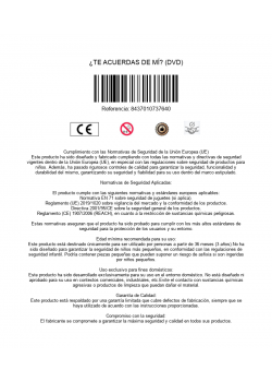 ¿TE ACUERDAS DE MÍ? (DVD)
