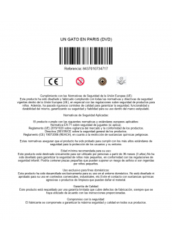 Une Vie De Chat [DVD]