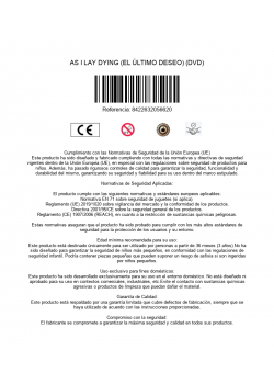 AS I LAY DYING (EL ÚLTIMO DESEO) (DVD)