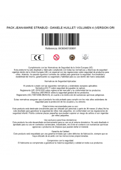 PACK JEAN-MARIE STRABUD - DANIELE HUILLET: VOLUMEN 4 (VERSION ORI