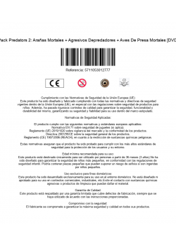 Arañas Mortales + Agresivos Depredadores + Aves De Presa Mortales [DVD]