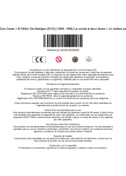 El Rublo De Dos Caras + El Millón De Madigan [DVD] (1968, 1968) Le rouble à deux faces + Un dollaro per 7 vigliacchi