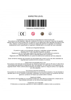 Espectro [DVD]