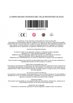 LA GRAN HELADA: EN BUSCA DEL VALLE ENCANTADO (8) (DVD)
