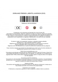 DORA AND FRIENDS: ¡SIENTE LA MÚSICA! (DVD)