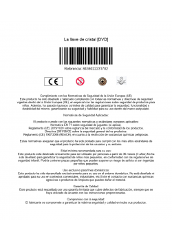 La llave de cristal [DVD]