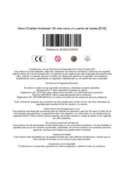 Hans Christian Andersen: Mi vida como un cuento de hadas [DVD]