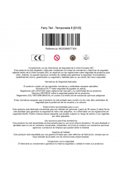 Fairy Tail - Temporada 6 [DVD]
