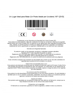 Un Lugar Ideal para Matar (Un Posto Ideale per Uccidere) 1971 [DVD]