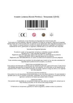 Invasión Jurásica (Mundo Primitivo) - Temporada 2 [DVD]