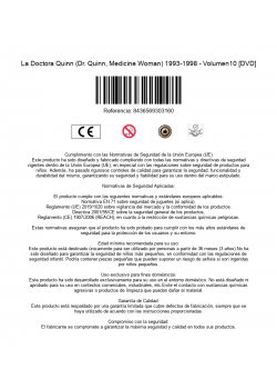 La Doctora Quinn (Dr. Quinn, Medicine Woman) 1993-1998 - Volumen10 [DVD]